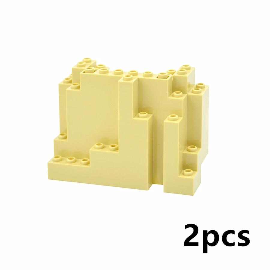 Конструктор MOC Строительные Блоки Строительство Каменная Панель 6082 6083 23996 47847 Альпинарий Сад Горы Холм Камень Креативный Город Кирпичи Игрушки