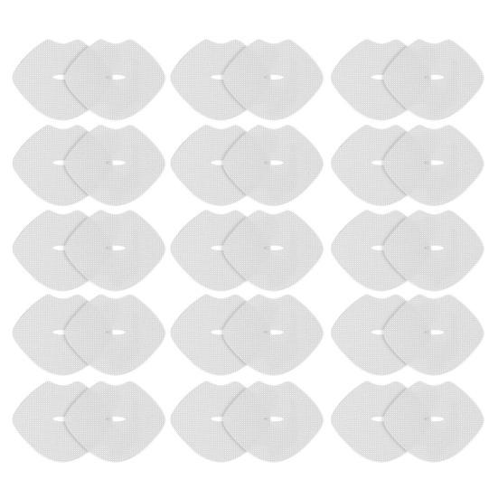 60 шт., наклейки в форме губ с закрытым ртом, нежные прозрачные ленты, полоски для взрослых и детей, ночные, против открытого рта, наклейки для рта с физическим уплотнением