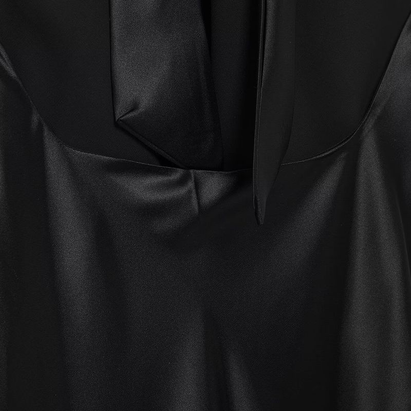 Kaslead New Arrival Women's Clothing Fashion Style Slim Fit Backless Silk Satin Texture Dress 3274548