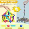 Bricks Magnetic Construction Puzzle Toy Movable Magnetic Sticks Montessori Toy  Fan Love Gifts