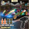 Non-Toxic Jjrc 2.4G Rc Racing Drift Car Dazzing With Lights Spray Model Kids Toys 4Wd Remote Control High Speed Vehicle Children Birthday Gift