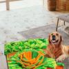 Dog Feeding Pad Snuffle Toy For Dog Interactive Puzzle Enrichment Toy for Training Soft Nosework Mat