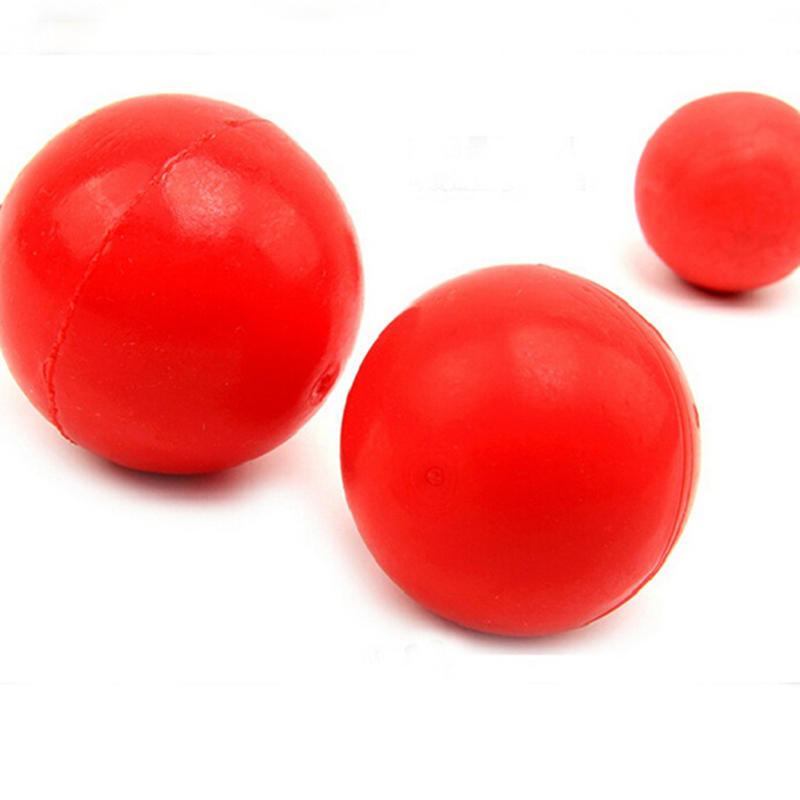 1 шт. портативная игрушка для дрессировки домашних животных, кошек и собак, жевательная игра, игрушка для укуса, общий неразрушимый твердый резиновый мяч