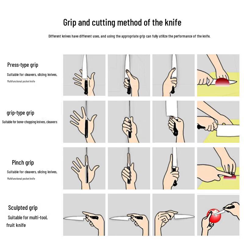 OOU Master Series Black Blade 7-Piece Antibacterial Camping Set