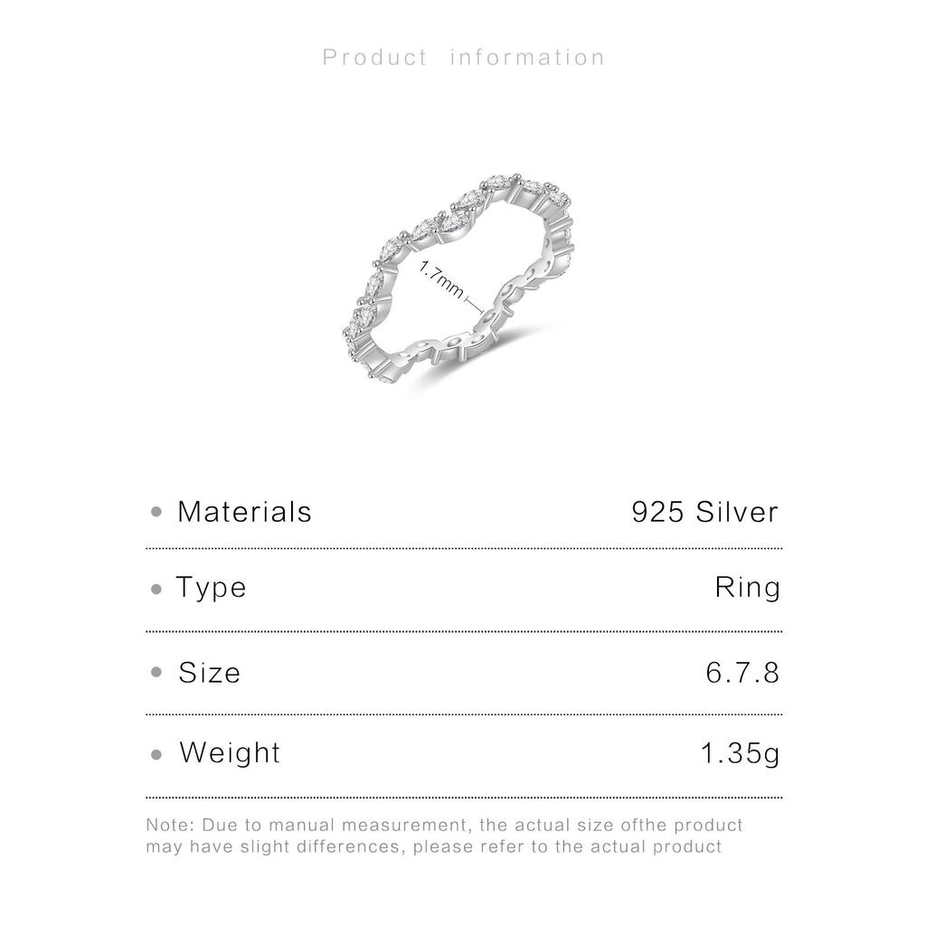 ANDYWEN Классическое кольцо из стерлингового серебра 925 пробы с цирконием маркиза, женские ювелирные украшения, нерегулярные свадебные украшения с кристаллами 2023