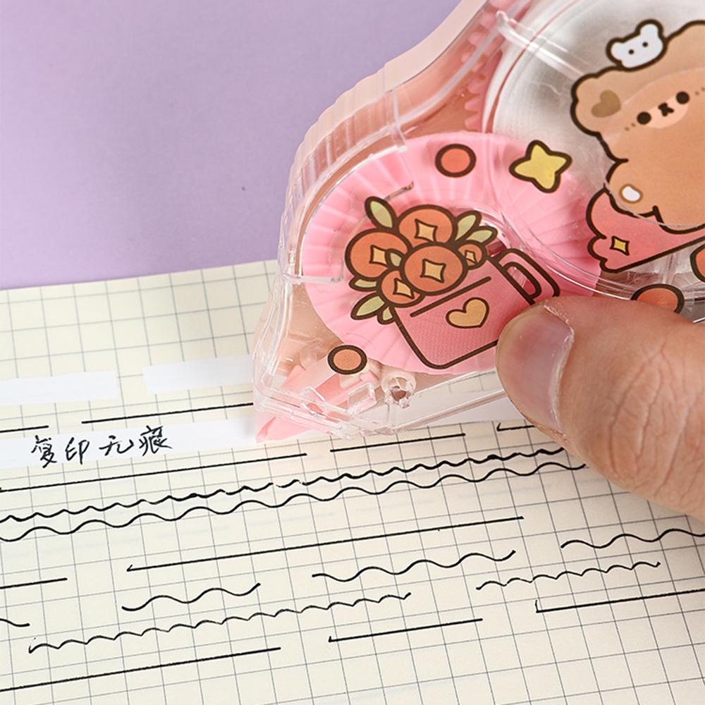 Correction Tape White Out Correction Tape Dispenser Easy To Use Applicator for Instant Corrections