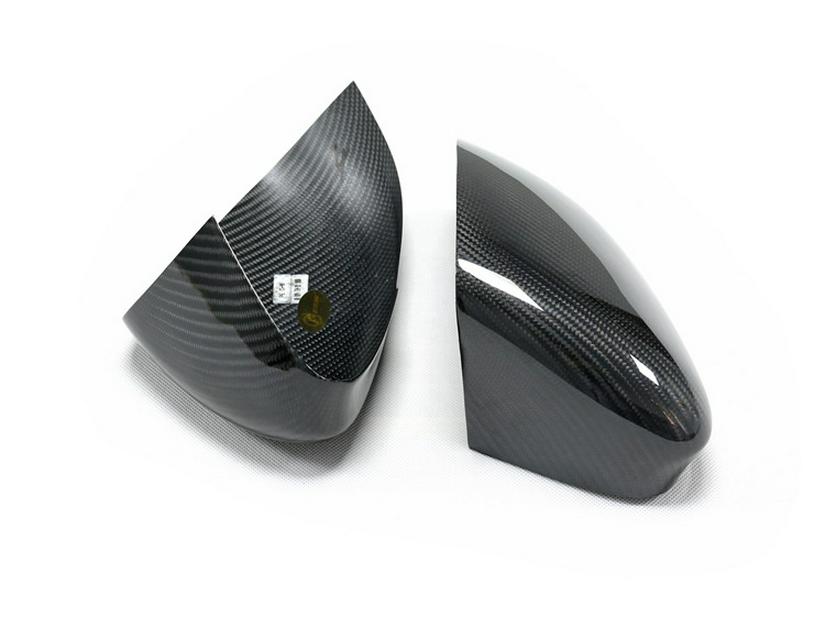 Накладка на зеркало заднего вида из сухого углеволокна для Jaguar XE, XF, XEL, XFL, XJL, I-PACE
