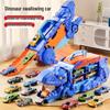 Free Shipping Dinosaur Car Track: Sliding, Ejecting, and Transforming Educational Toy for Kids