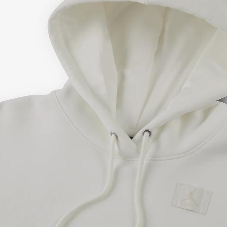 Jordan Свитшот с капюшоном и нашивкой-логотипом Flight Fleece, женский свитшот Sail FV7051-133