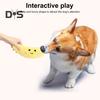 Plush Vegetable Dog Toy Boredom Stress Relief Stuffed Fruit Pet Chew Interactive Toy Puppy Calming Plush Doll Squeaky Toy Pet Supplies