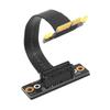 Fast Speed PCIE3.0 1x Extension Cable Supporting Full Bandwidth Data Transfer for Graphics Networking and Sound Cards