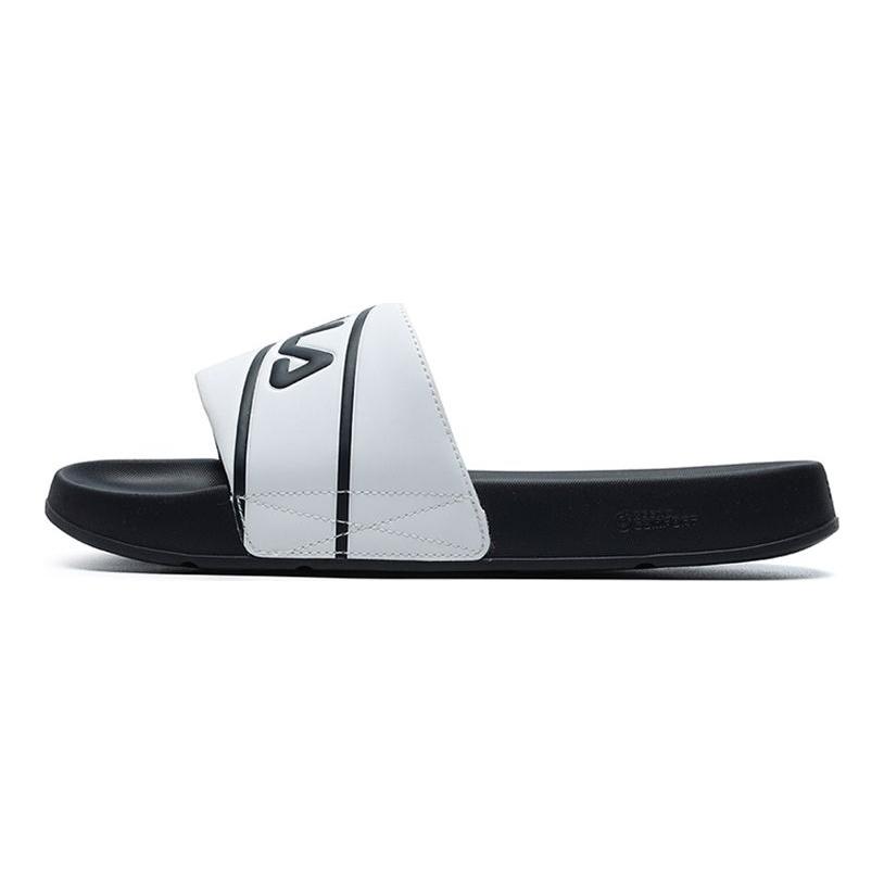 Fila Drifter Outdoor Sports Сандалии-слайды на толстой подошве, устойчивые к запаху, мужские сандалии, бело-синие F12M226501FWN