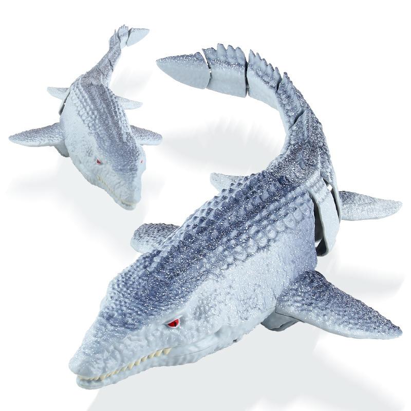 Electric 2.4G Remote Control Mosasaur Toys Educational Electric Swimming Dinosaur Children'S Dinosaur Model Toys