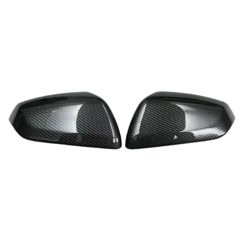 Для Chevrolet Equinox Third GE 2017 2018 Автомобильное зеркало заднего вида, боковое крыло, защитные чехлы на раму, стильная отделка из углеродного волокна