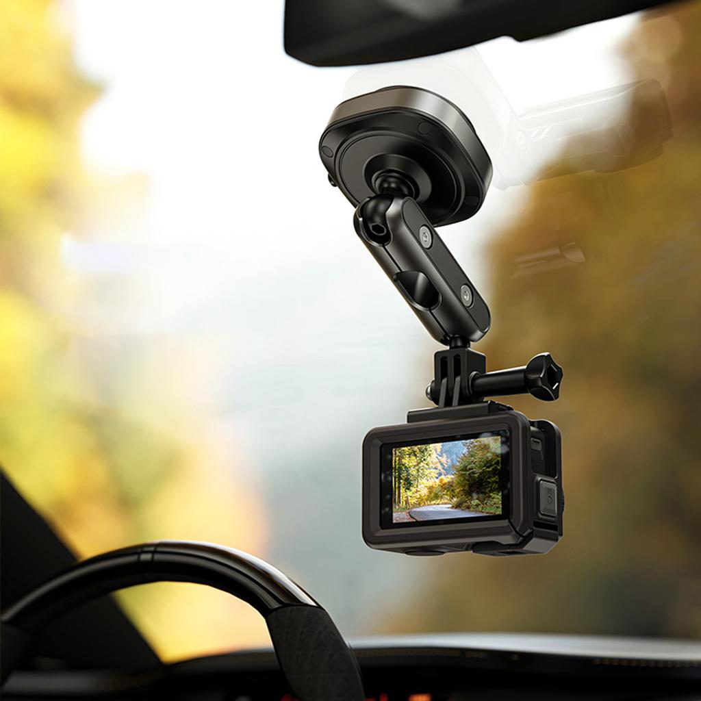 Автомобильное крепление на присоске 360° Регулируемый держатель для экшн-камеры в автомобиль для DJI/Insta360/GoPro
