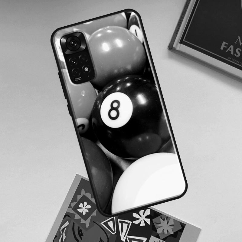 Eight Ball Case For Xiaomi Redmi Note 14 Pro 13 12 11 9 10 15 Pro Plus Redmi 15 C 14C 13C 10C 12C Cover