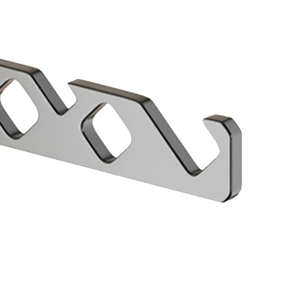 Главная Складной крючок для сушки пальто из алюминиевого сплава, противоскользящий, выдвижной, настенный, вешалка