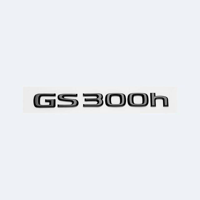 Для Lexus GS200t GS250 GS300 GS350 GS430 GS460 GS450h HYBRID задний багажник с логотипом глянцевый черный ABS эмблема модернизация с надписью