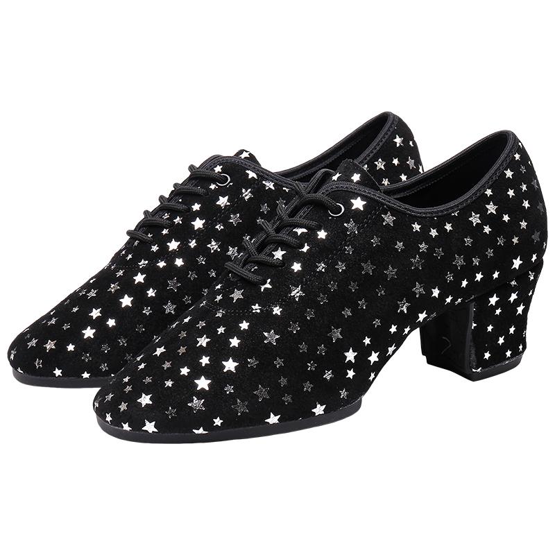 Square Dance Party Teacher Shoes Professional Dance Sports Ladies Shoes Tango Dancing Shoes