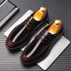 Mens Genuine Leather Dress Shoes Round Toe Comfortable Soft Sole Business Formal Wedding