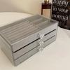 3-Layer Drawer Storage Box High-Capacity Multi-layer Jewelry Box Desktop Use