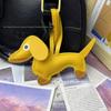 Dachshund Puppy Keychain: Cute Dog Pendant for Bags & Cars - Perfect Creative Gift