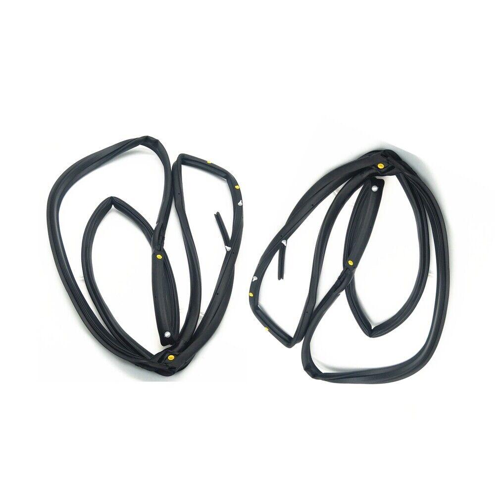 1 пара уплотнителей молдингов передней двери автомобиля для Honda Civic седан 2006-2011