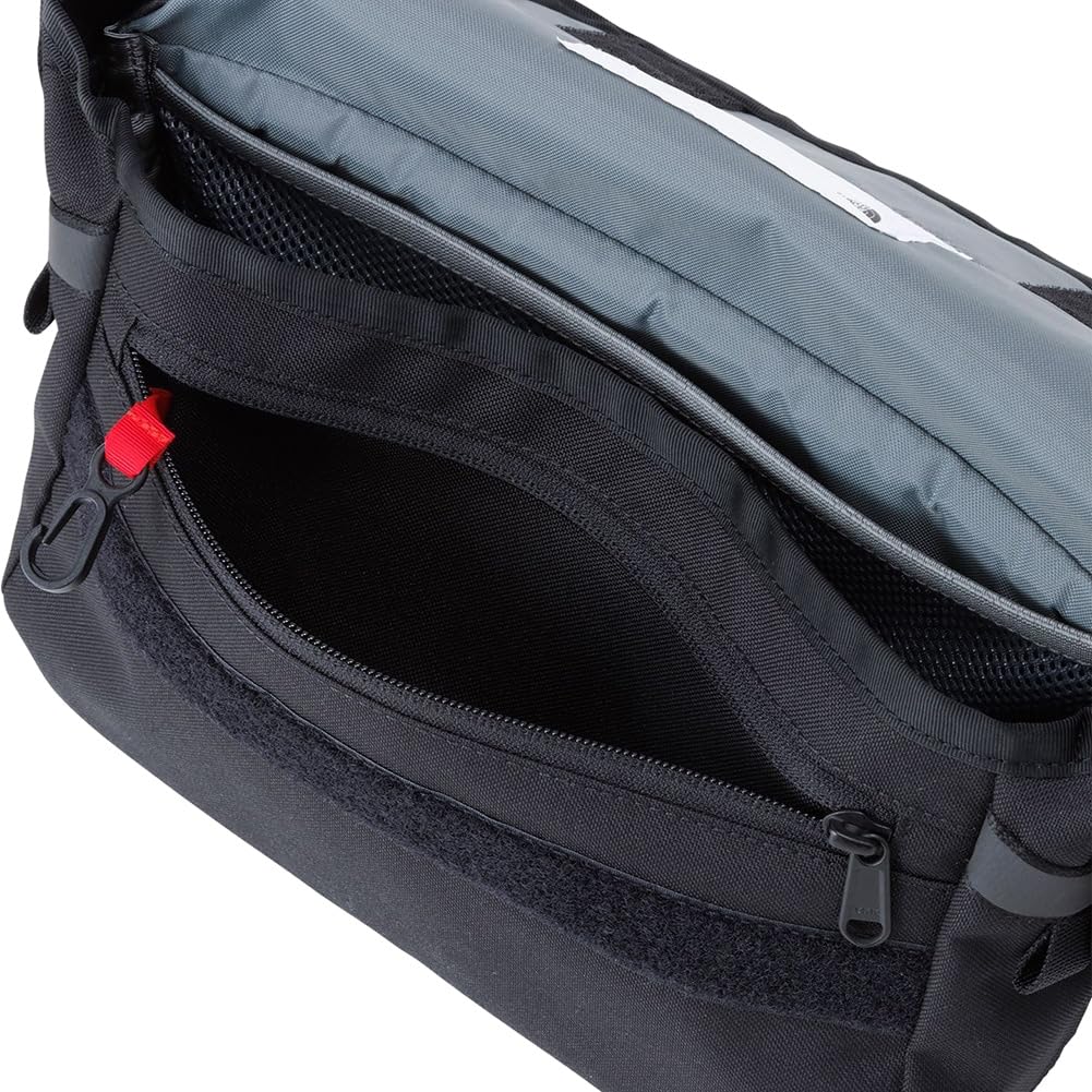 Сумка через плечо North K, черная, ONESIZE [The Face]