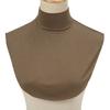 Soft Cotton Modal Inner Neck Cover Solid Color False Collar For Woman Mock Neck Half Top Detachable Collars Neck Free Size