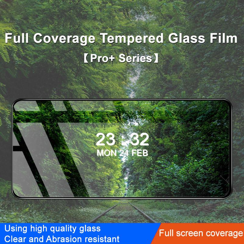 IMAK Pro+ Серия для Realme 10 4G Взрывозащитная HD Закаленная стеклянная пленка Защита от отпечатков пальцев Полное покрытие Чувствительная защита экрана