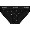 Letter Logo Low Rise Triangle Underwear Women Underwear Black F3787AD-PCS