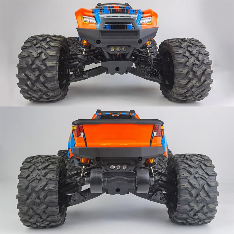 TRINOOD 4PCS Metal Shock Absorber Towers Front & Rear Heighten Shocks Mount for 1/10 RC Crawler MAXX WideMAXX Small-X