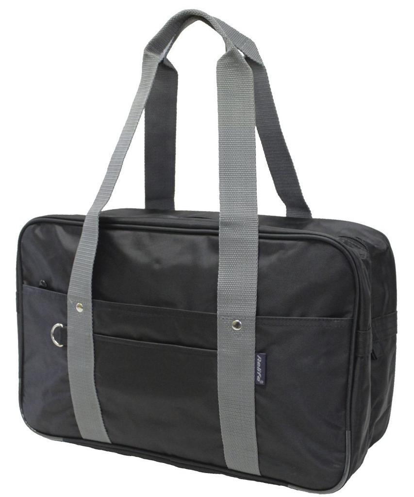 Relife School Bag Boston Bag Manufacturer Part Number (1099) Black/Gray