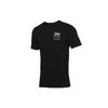 Graphic Box Logo Print Round Neck Short Sleeve T-Shirt Men Tops Black 598625-01