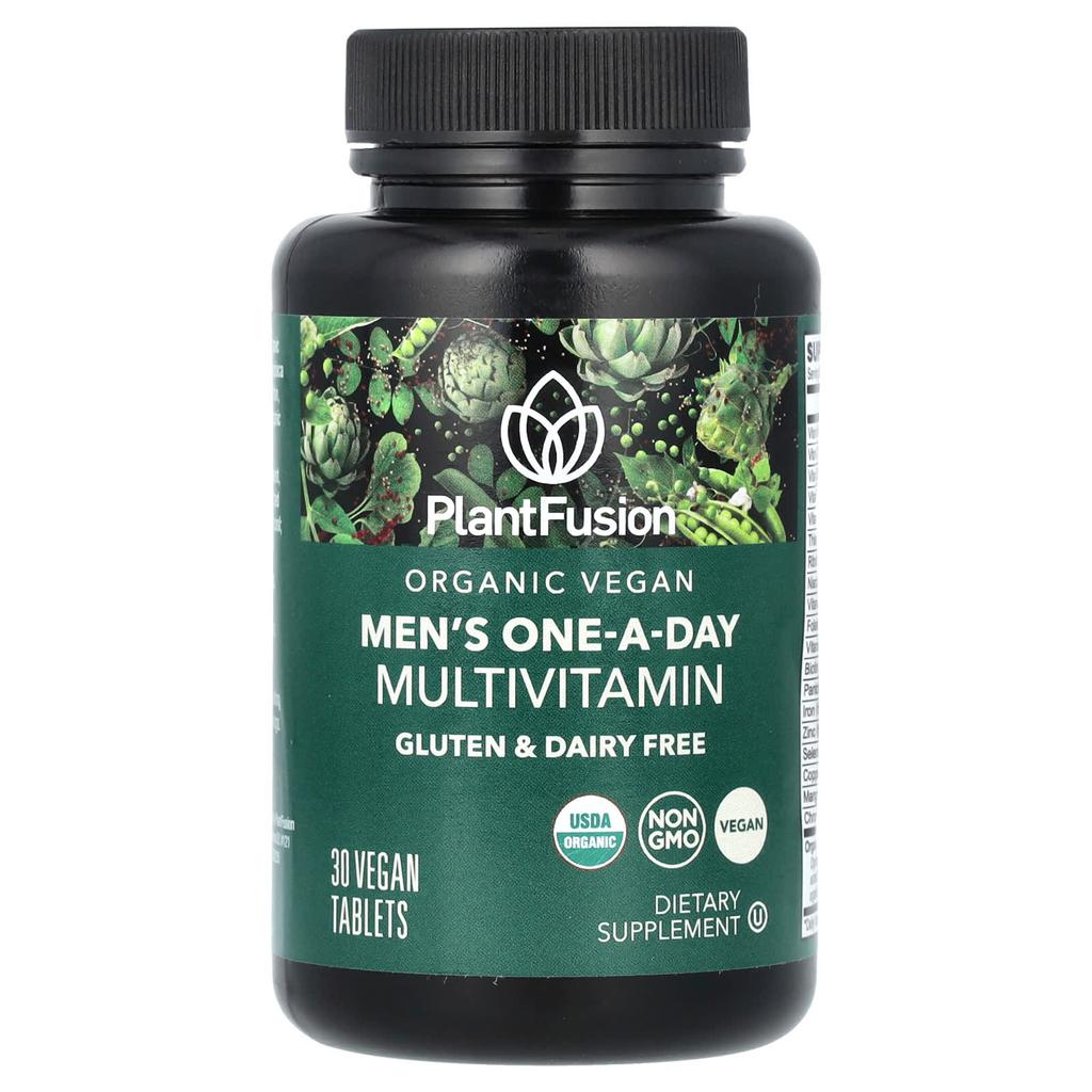 Men's One Day Multivitamin, Vegan 30 Tablets