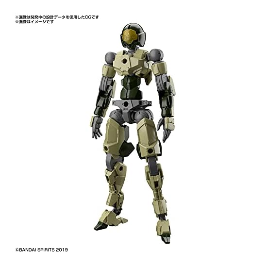 BANDAI SPIRITS 30MM EXM-A9a Spinatio (Тип армии) Пластиковая модель с цветной маркировкой в масштабе 1/144