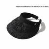 Fashion Tassel Design Straw Hats UV Protection Straw Braid Sunshade Cap Wide Brim Beach Sunhat Summer Outdoor Activities Use