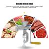 Household Aluminum Alloy Manual Sausage Meat Grinder Pepper Spice Grinding Machine Kitchen Tool