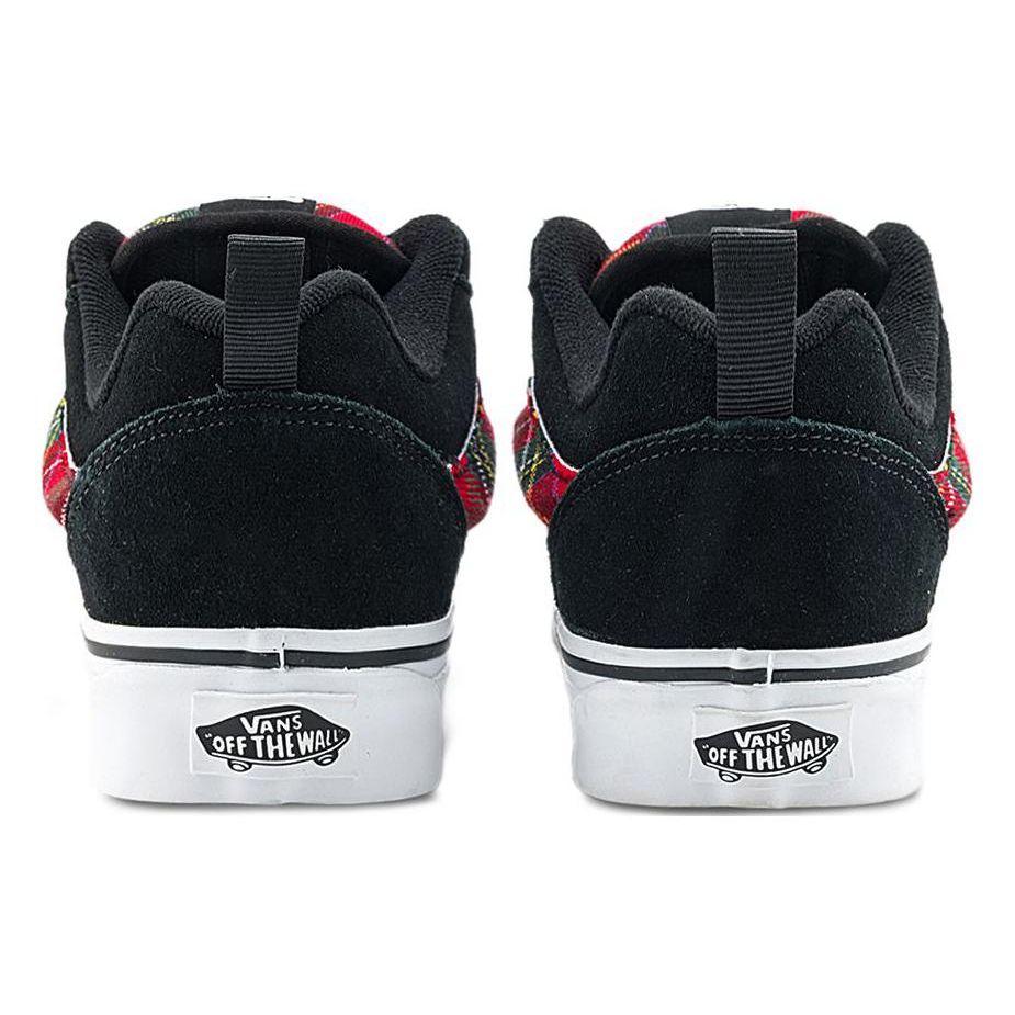 Vans Черные кроссовки унисекс в клетку Rave Knu-Skool VN0009QC3M5