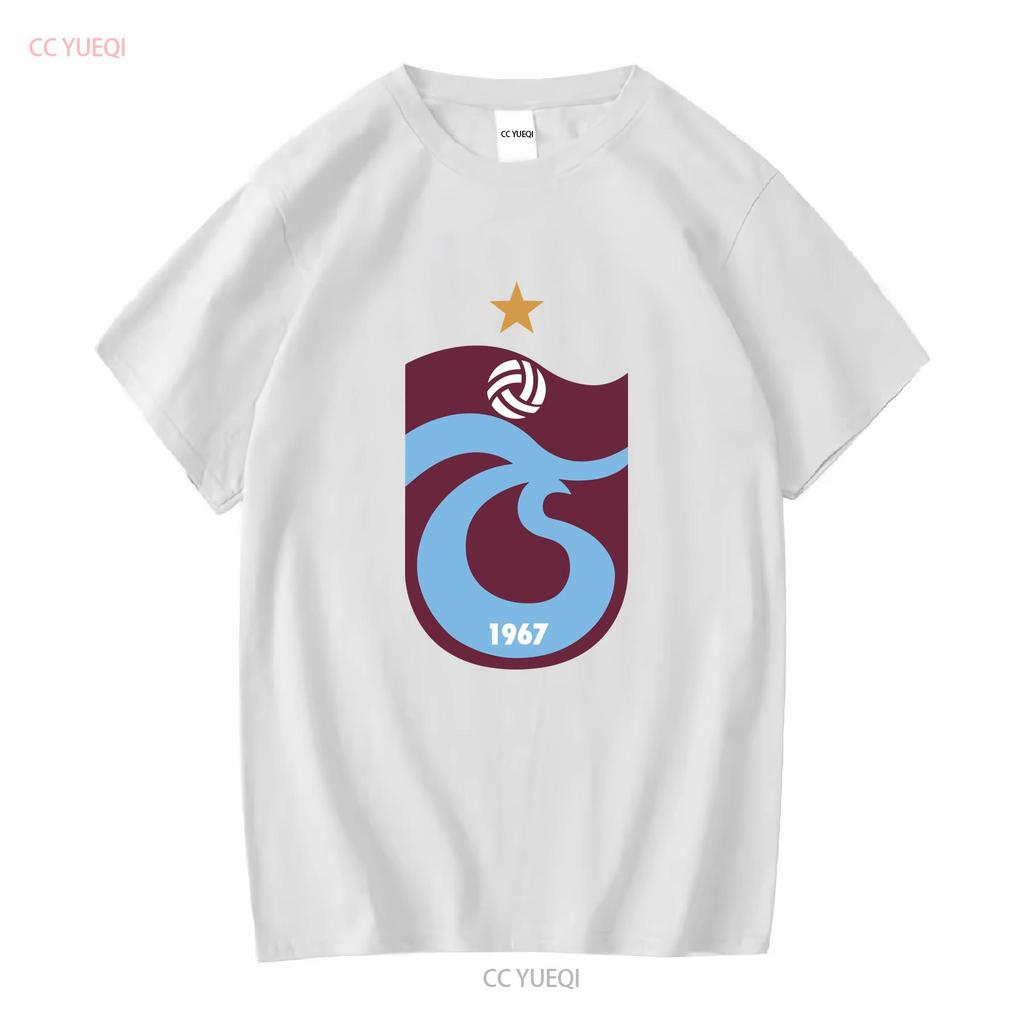 Logo Trabzonspor Active T Shirt Funny Size Mode American long or short sleeves vintage Washed Soft Top For Everyday Wear