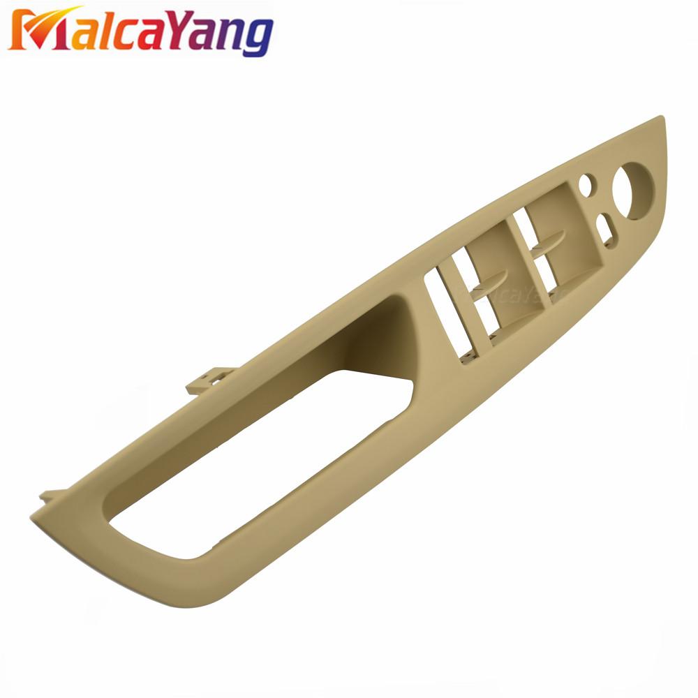 Высококачественная автомобильная внутренняя дверная ручка для BMW E70 E71 E72 X5 X6 06-14, накладка на панель 51416969402, межкомнатная дверь