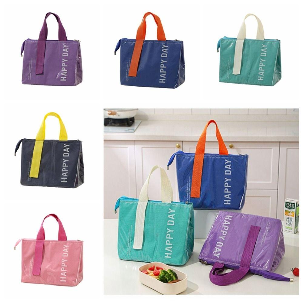 Large Capacity Picnic Bag Heat Preservation Lunch Box Bag Meal Pouch Food Storage Bag Student