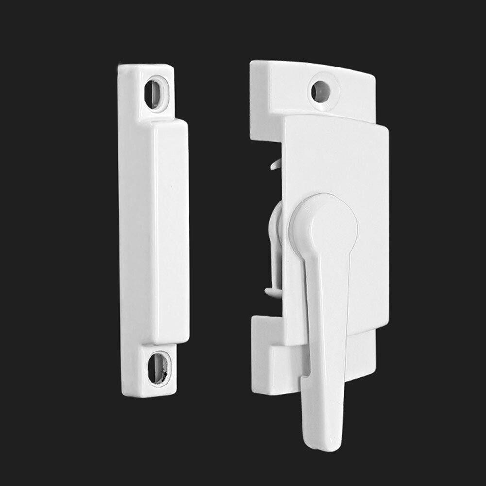 Замок сдвижной фрамужный из высококачественного цинкового сплава обеспечивает плотное и надежное запирание