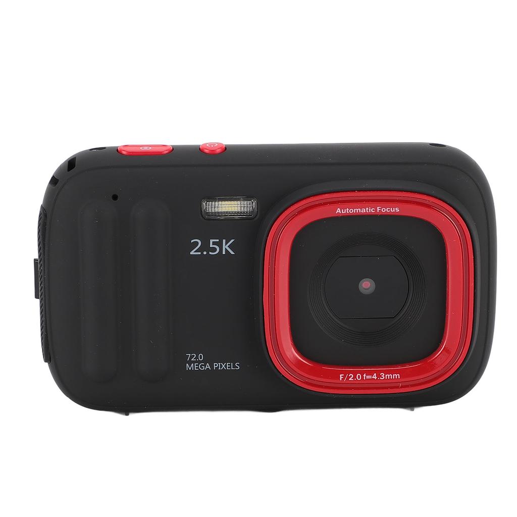 2.4 Inch 72MP Digital Camera with Fill Light 2.5K MP3 Player Auto Focus 16X Zoom Rechargeable