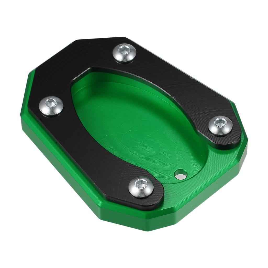 uxcell Подножка мотоцикла, боковая подставка, пластина-подкладка, алюминиевый сплав для Midori Kawasaki Zx4rr 2023, 1 комплект