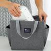 Большая вместительная сумка-холодильник Oxford Portable Zipper Thermal Lunch Bags Изолированная сумка-холодильник для кемпинга и пикника