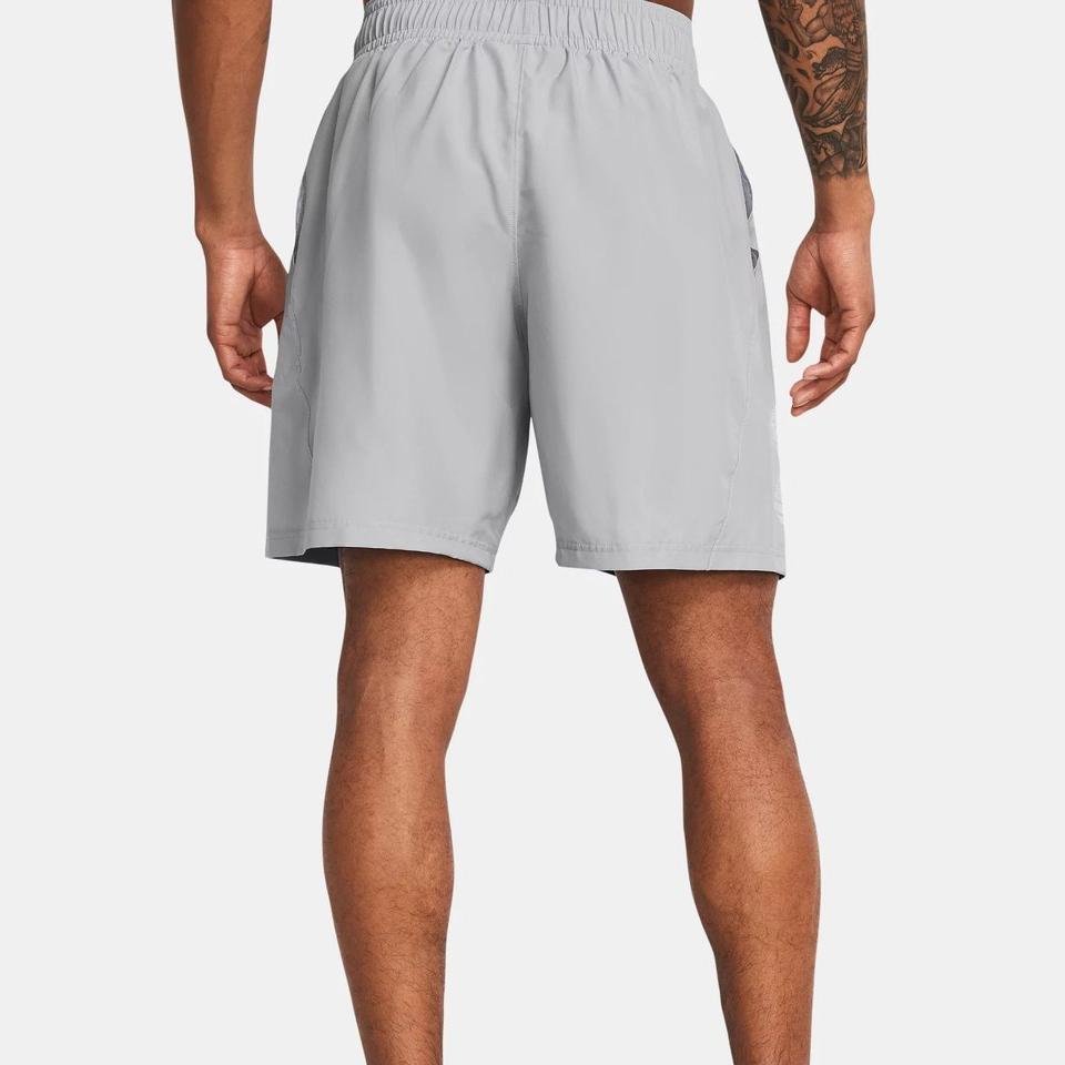 Under Armour Мужские шорты Woven Series UA Tech Graphic Shorts Серые 1377139-011