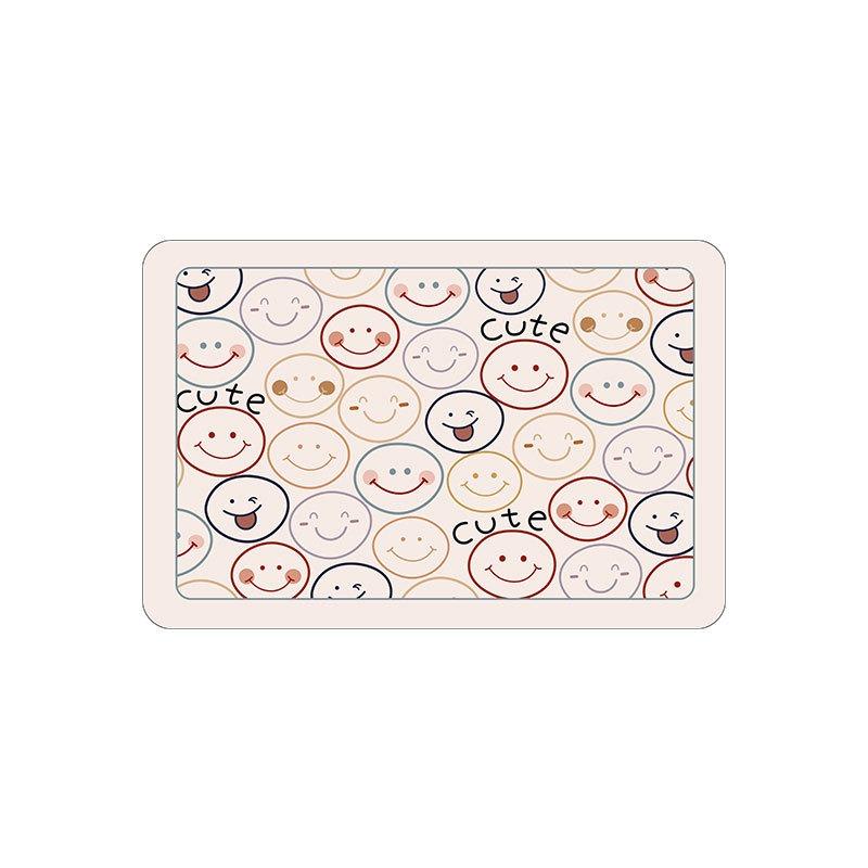 Extremely Simple Style Flower Kitchen Diatomaceous Mud Drainage Pad Absorbent Pad Bar Counter Coffee Machine Pad Placemat