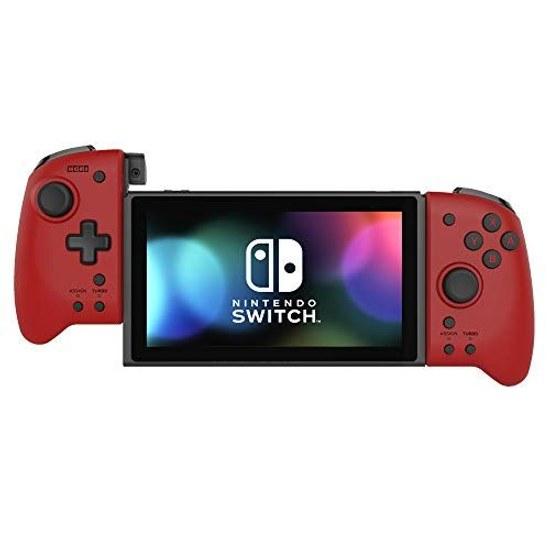 Продукт, лицензированный Nintendo, Рукоятка-контроллер Switch, Красный, Совместимый