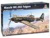 Italeri Масштаб 1/32 Итальянский истребитель Второй мировой войны Macchi MC.202 Folgore Пластиковая сборная модель (IT2518JP) с инструкцией на японском языке